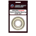 10X15X4 Ceramic Metal Shielded Bearing 6700-ZZC