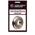 3/16X5/16X1/8 Flanged Ceramic Metal Shielded Bearing FR156-ZZC