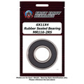 6X11X4 Rubber Sealed Bearing MR116-2RS