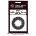 3X8X4 Rubber Sealed Bearing 693-2RS