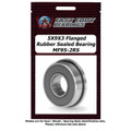 5X9X3 Flanged Rubber Sealed Bearing MF95-2RS