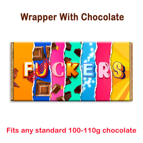 Rude Chocolate Bar Wrapper Novelty Gift Present For Birthday Valentine Christmas