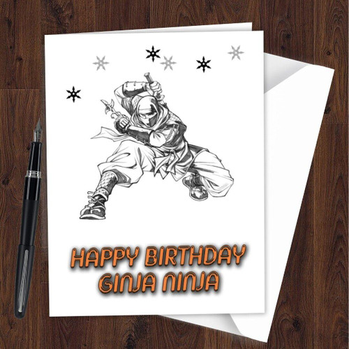 Birthday Card Ginger Happy Birthday Insult Card Rude Cheeky Funny Humor Joke L30