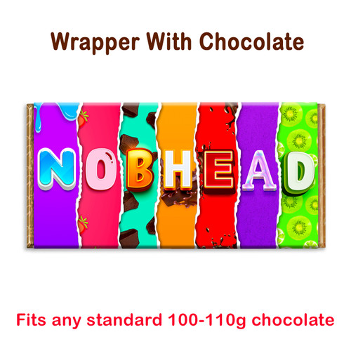 N*bhead Funny Chocolate Bar Wrapper Novelty Gift Present For Birthday Valentine