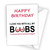 Birthday Card Funny Rude Adult Boobs Greeting for Boyfriend Husband Partner