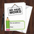 Change of Address Cards Moving House New Address New Home Announcements L138