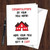 New Home House Mortgage Good Luck Moving Card Funny Rude Congratulations L195