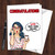 New Home House Mortgage Good Luck Moving Card Funny Rude Congratulations L197
