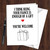 Funny Rude Boyfriend Girlfriend Husband Wife Card Birthday Anniversary Love N27