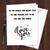 Funny Anniversary Card Rude Message for Wife Girlfriend Husband Boyfriend N45