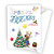 Christmas Card Xmas Greeting Card for Special Friends BFF Embellished R23