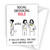 Funny Birthday Card Rude Adult for Men Women Social distancing Rule be Safe S013