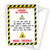 Funny Joke Merry Christmas Xmas Greeting Card be Cautious be Safe Lockdown S16