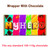 My Hero Chocolate Bar Wrapper Novelty Gift for Father Dad Boyfriend Husband Love