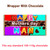 Happy Mother's Day Nan Novelty Chocolate Bar Wrapper Gift Present Mummy Grandma