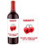 Personalised Bottle Label Lock Down Engagement Card Quarantine Suitable for Bottle of Wine