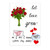 Personalised Bottle Label Anniversary Couple Let Love Grow Suitable for Bottle of Wine