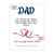 Personalised Liquor Bottle Label for Dad Daddy Birthday Anniversary 