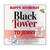 Personalised Black Tower Blush Wine Label for Anniversary Birthday
