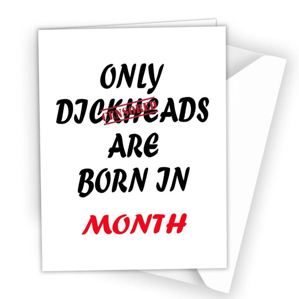 Birthday Card Funny Rude Brother Son Dad Husband Boyfriend Friend for Men 292