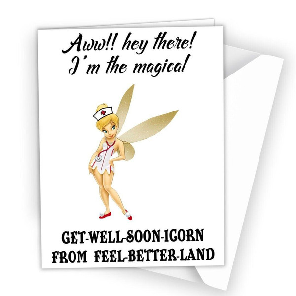 GET Well Soon Greeting Card to Friend Boy Girl Family Relative Husband Wife Partner