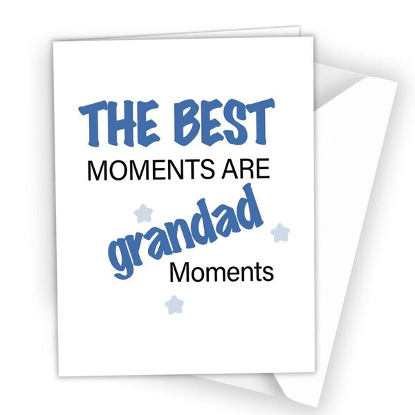 Personalised Grandad Grandpa Birthday Christmas Father's Fathers Day Card A21