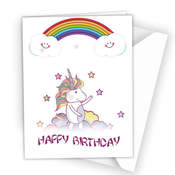 Birthday Card for Daughter Niece Granddaughter Girl Kid 3rd 4th 5th Any Age A25