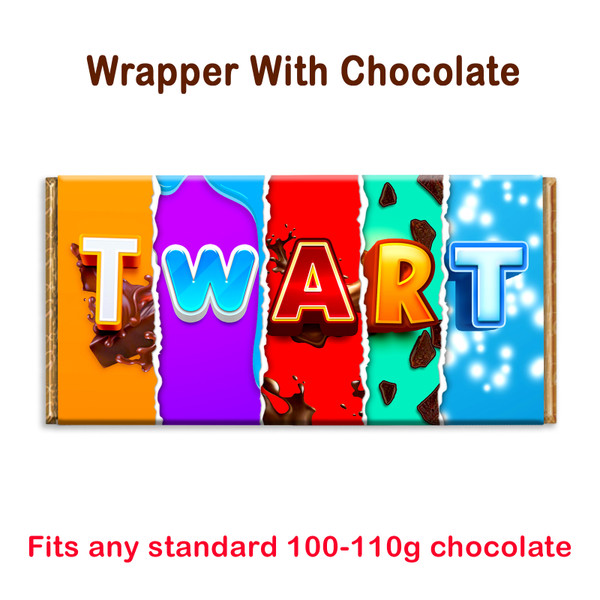 Rude Chocolate Bar Wrapper Novelty Gift Present For Birthday Valentine Christmas