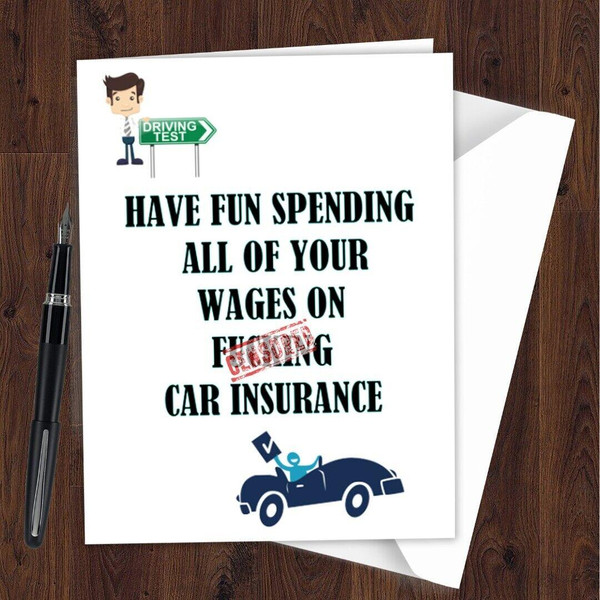 Driving Test Passed Well Done Congratulations Card Funny Rude Cheeky Happy G14