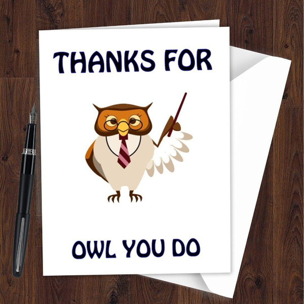 Thank You Greeting Card Funny Rude Cheeky Teacher Mum Dad Carer Nurse Doctor G15
