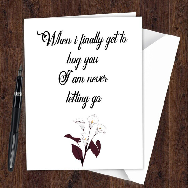 SYMPATHY CARD Thinking of you card Miss you card Sorry for your loss card K07