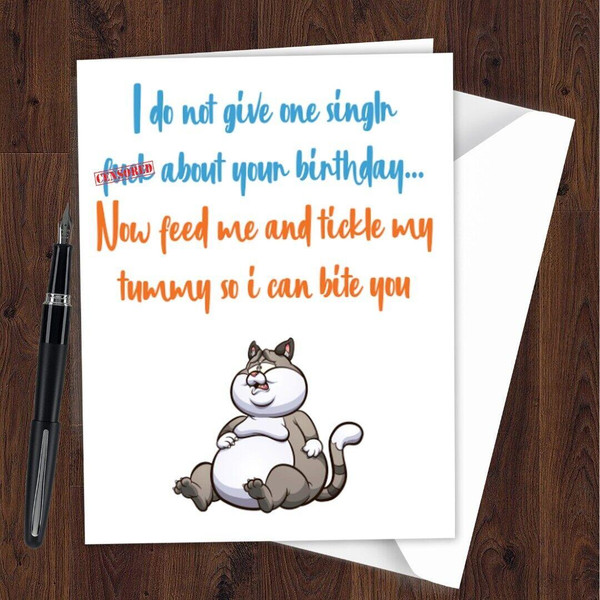 Funny Rude Birthday Card for Husband Wife Dad Mum Auntie Uncle bro Sis All L02