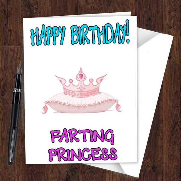 Birthday Card Funny Rude Hilarious Joke for her Sister Daughter L117
