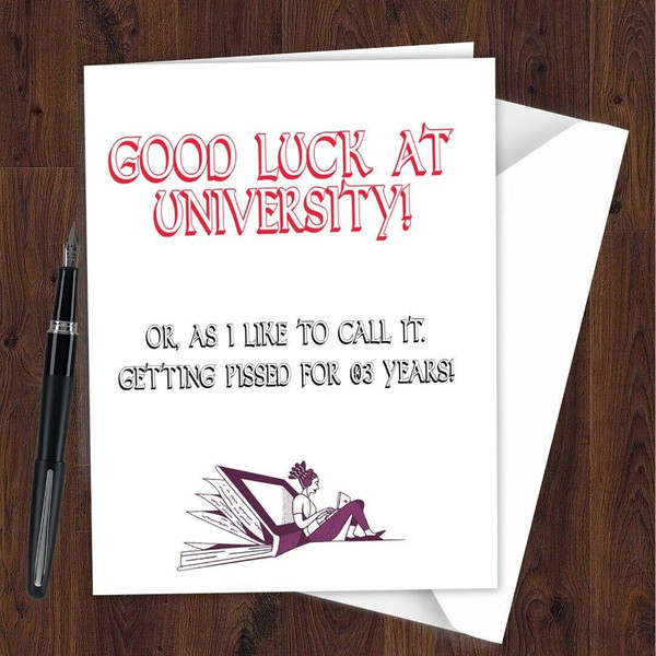 Rude Funny Leaving Card Good Luck New Job Goodbye Sorry to See You Leave L159