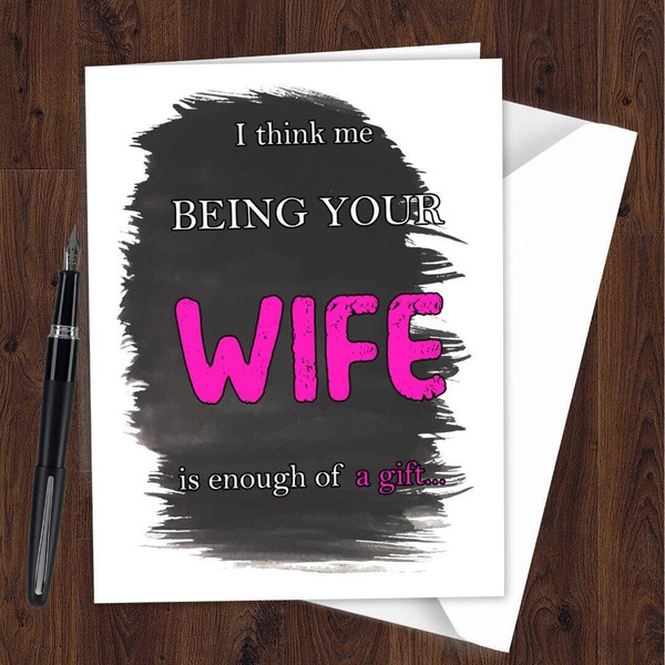 Birthday Card Funny Rude Brother Son Dad Husband Boyfriend Friend for Men M01