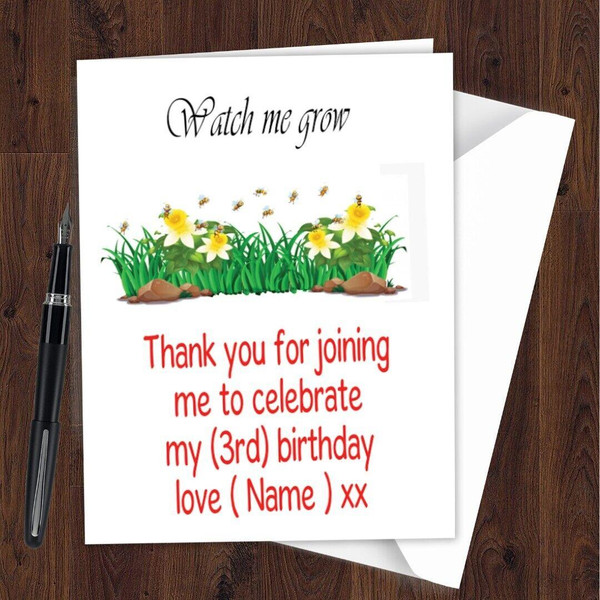 Birthday Card Kids Children's Funny Joke Adorable Card for Kids Child N20