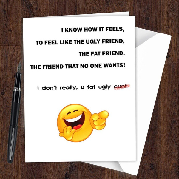 Best Friend Work Mate Greetings Card Birthday Comedy Funny Humour Joke Rude N32