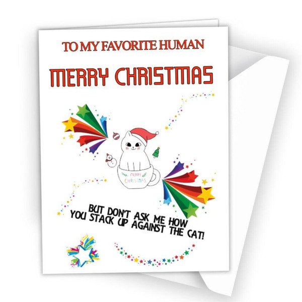Christmas Cards for Son Xmas Card Girlfriend Husband Nephew Funny Comedy R12