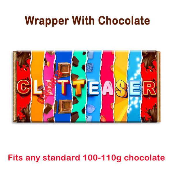 Rude Novelty Chocolate Bar Wrapper Lovely Gift Present for Birthday Valentine