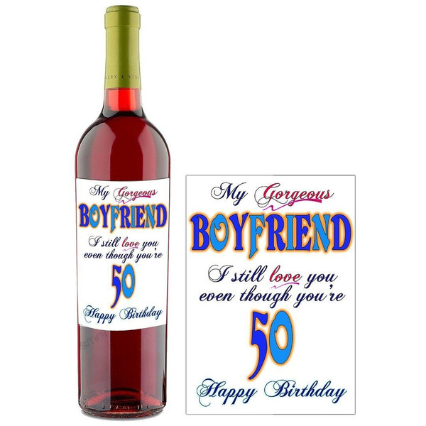 Personalised Bottle Label Funny Husband Lover Any Age Suitable for Bottle of Whiskey or Wine