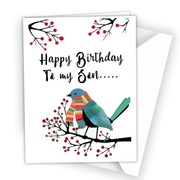 Happy Birthday Greeting Card for Grand Daughter Son Niece Nephew Cousin 0569
