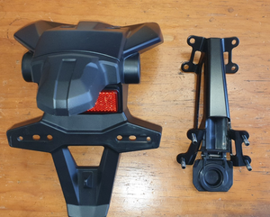Yamaha MT-10 Rear Guard, Bracket & LED Number Plate Light 2016 - 2025