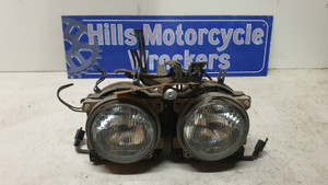 HEADLIGHT HONDA CBR250R MC19 HEADLIGHT & MOUNTING BRACKET GOOD CONDITION
