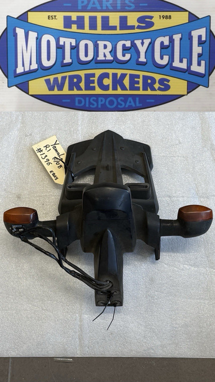 2007–2008 Yamaha YZF-R1 OEM Rear number plate holder with oem blinkers