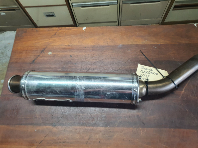 MUSARRI RACING SILENCER OFF SUZUKI GSXR600 2007