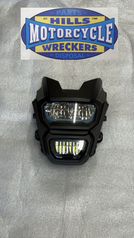 HONDA MSX 125 GROM SF FRONT HEADLIGHT HEADLAMP LOOM LED WORKING PERFECTLY