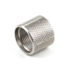 Knurled Muzzle Thread Protector (Stainless)