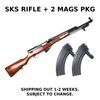 *SKS + 2 MAGS PKG* Chinese SKS Rifle, 7.62X39mm, Wood Stock, Mil-Surp Condition, Non-Restricted, and 2 ProMag 5/30 Blue Steel Magazines