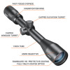 Bushnell Legend 4-12x40mm Riflescope, DOA Quick Ballistic Reticle, 1” [BL4124BS11]