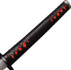 Black Sword Functional Damascus Katana (Kurosaki Ichigo)